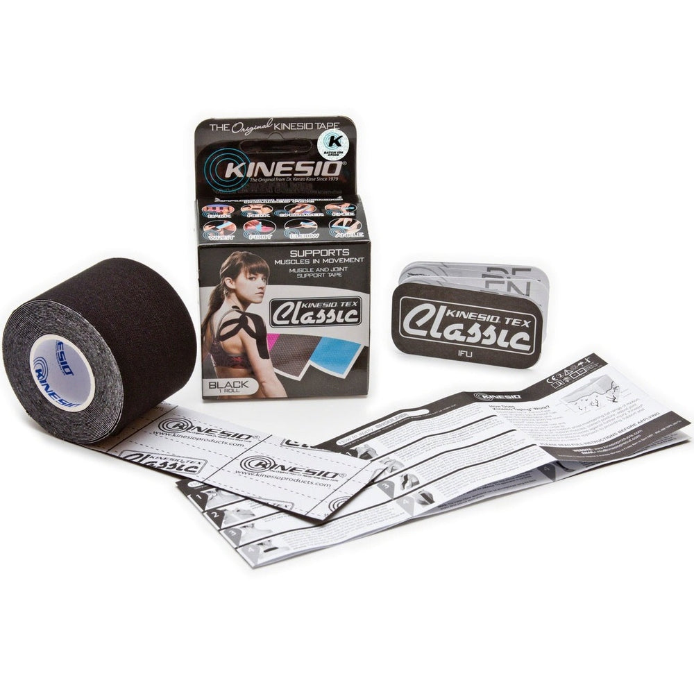 Kinesio Tex Tape Classic: 2" Black