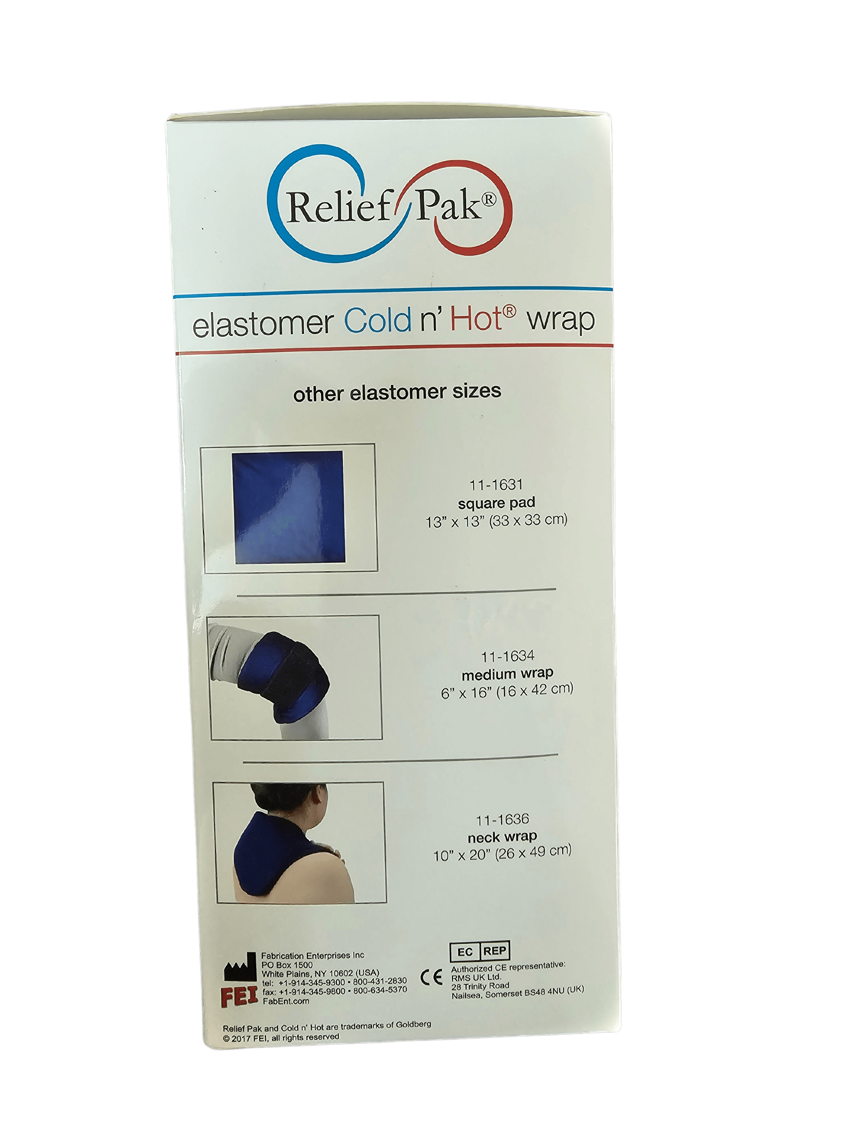 Relief Pak® Elastomer Cold n' Hot® Wrap - Large