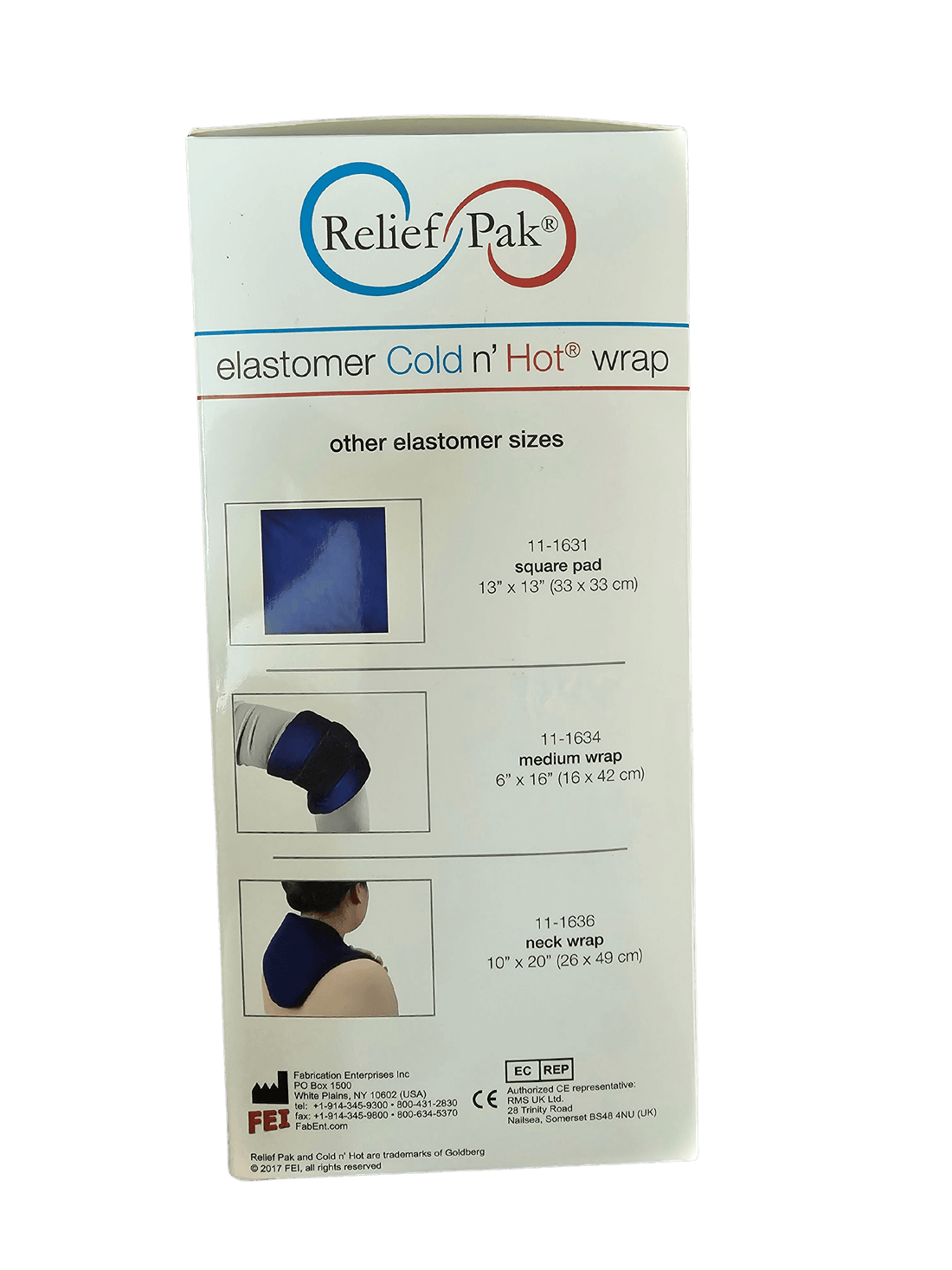 Relief Pak® Elastomer Cold n' Hot® Wrap - Large
