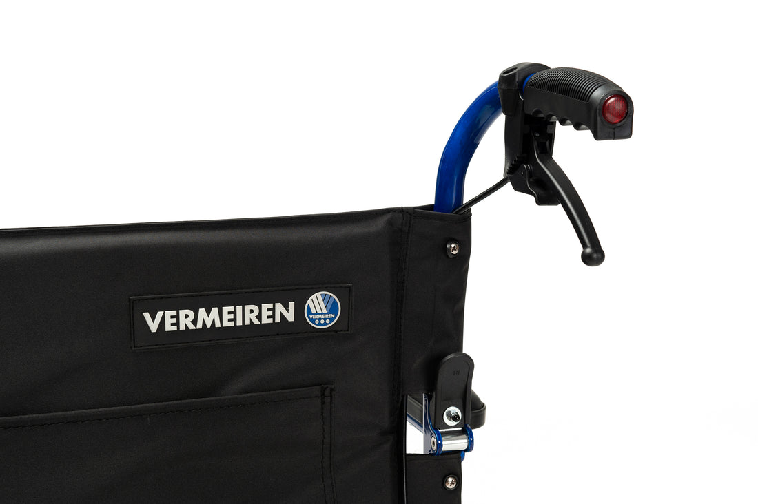 Vermeiren Bobby Transport Wheelchair – Lightweight Foldable Transfer Chair