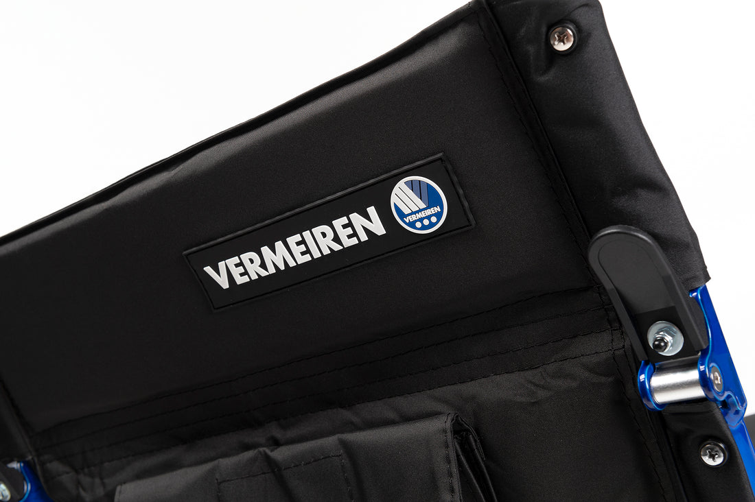 Vermeiren Bobby Transport Wheelchair – Lightweight Foldable Transfer Chair