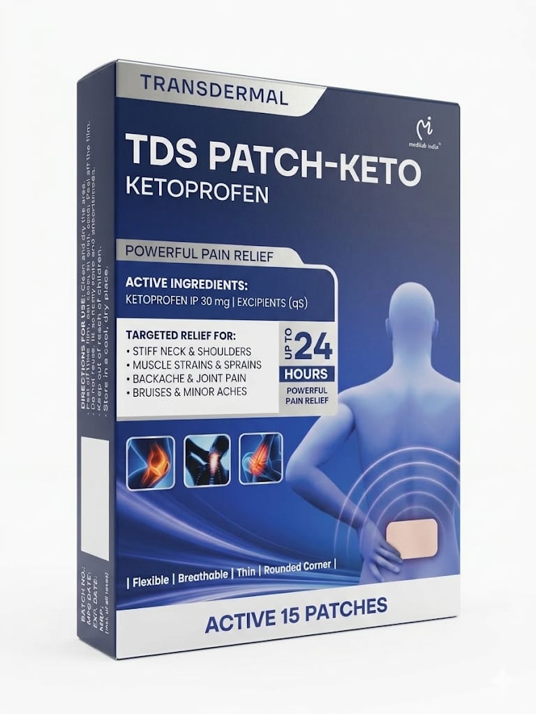 TDS PATCH-KETO (Ketoprofen Transdermal Patch)