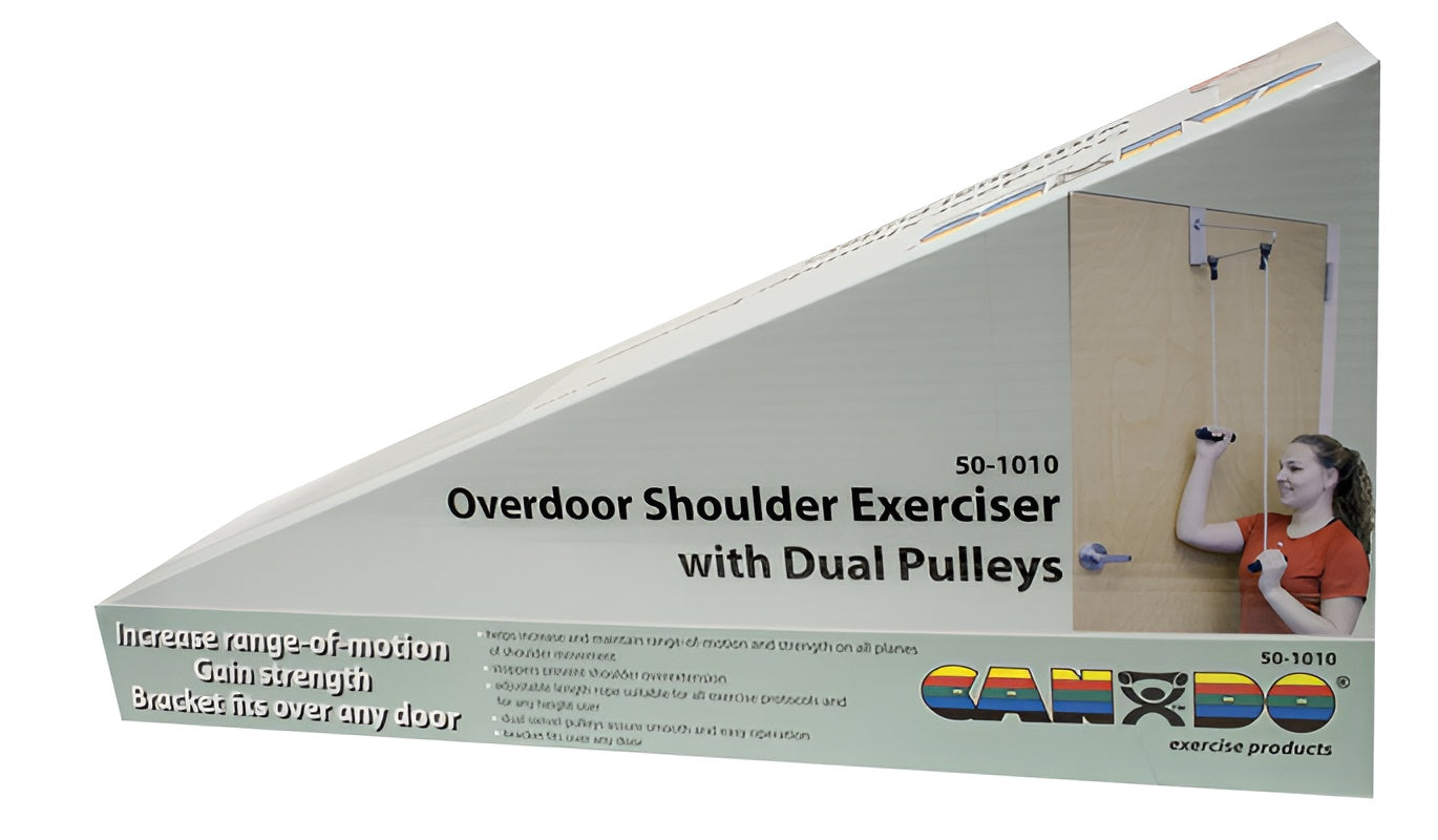 CanDo Deluxe Over-Door Double-Pulley Shoulder Exerciser