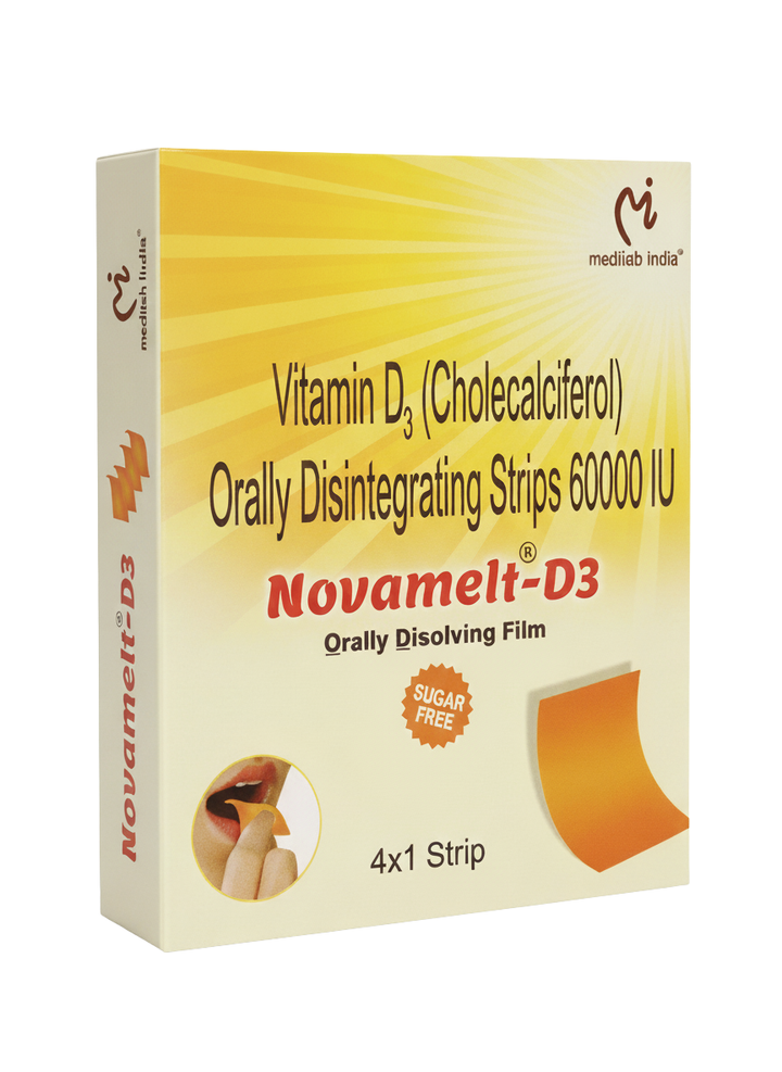 NOVAMELT-D3™ Vitamin D₃ Cholecalciferol Film – 60,000 IU