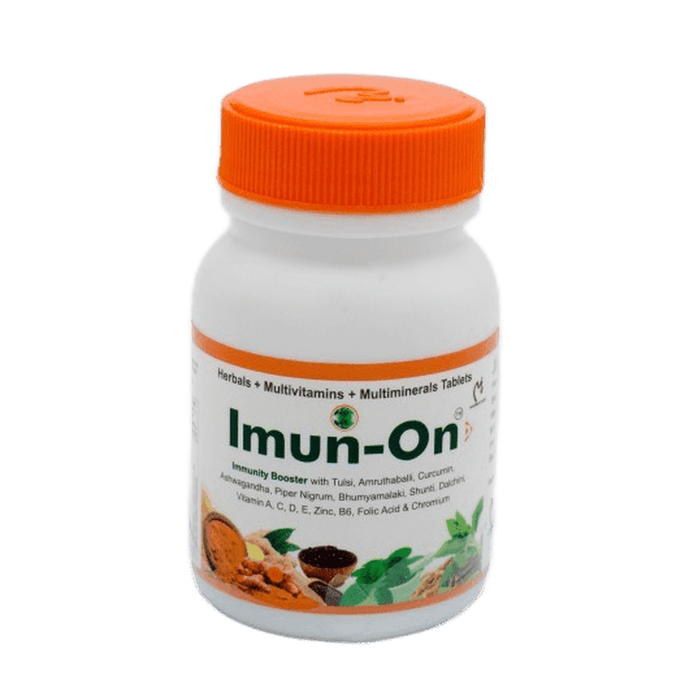 Imun-on Immunity Booster with Multivitamins & Multi-minerals 30 tablets