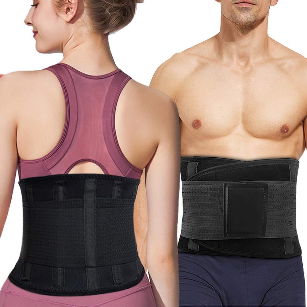 WAIST TRIMMER BELT WITH BACK