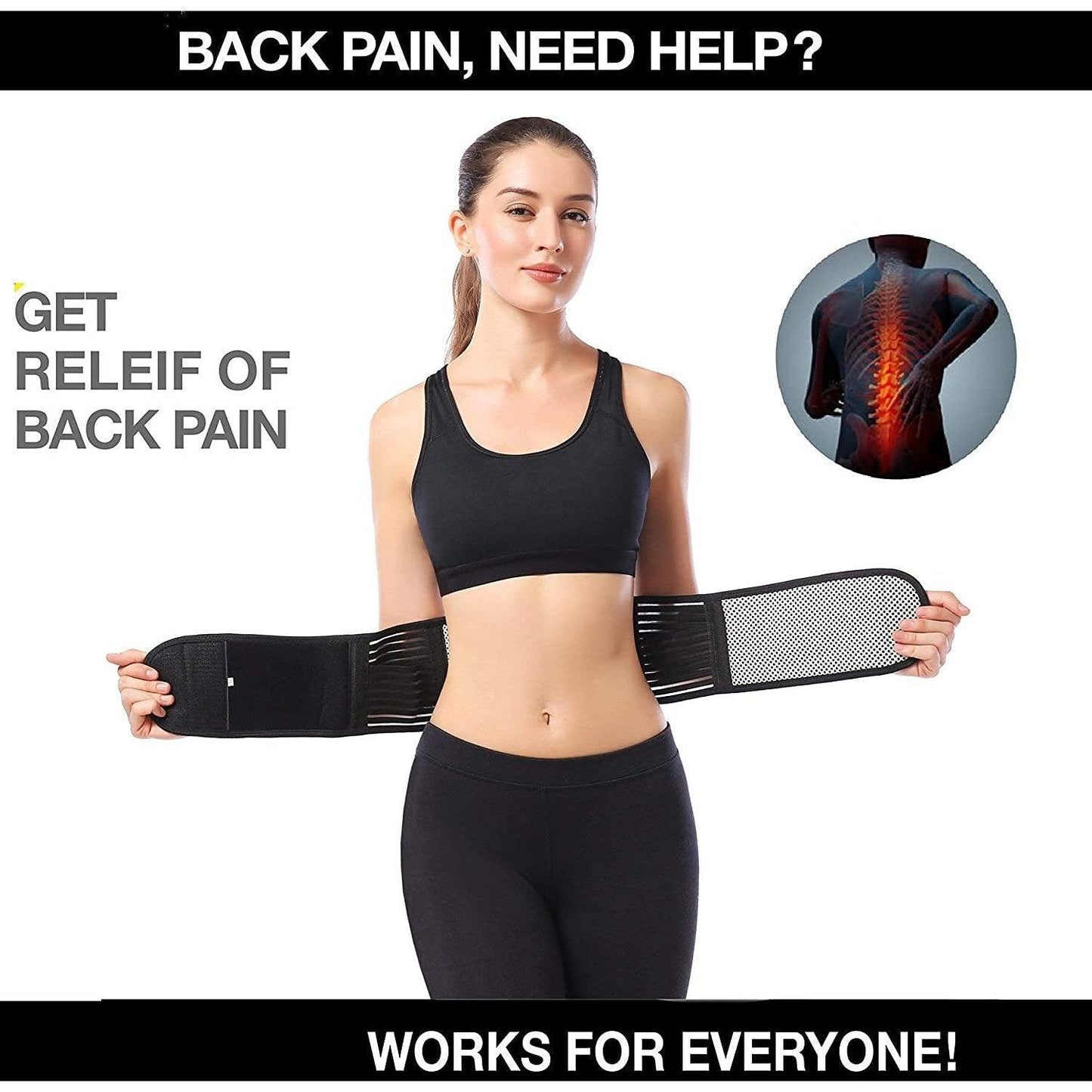 THERMAL WAIST SUPPORT BELT