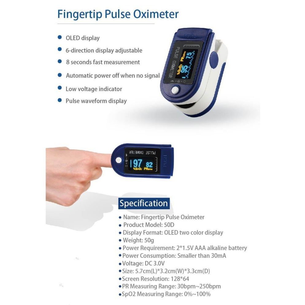 mi Medilab India Pulse Oximeter