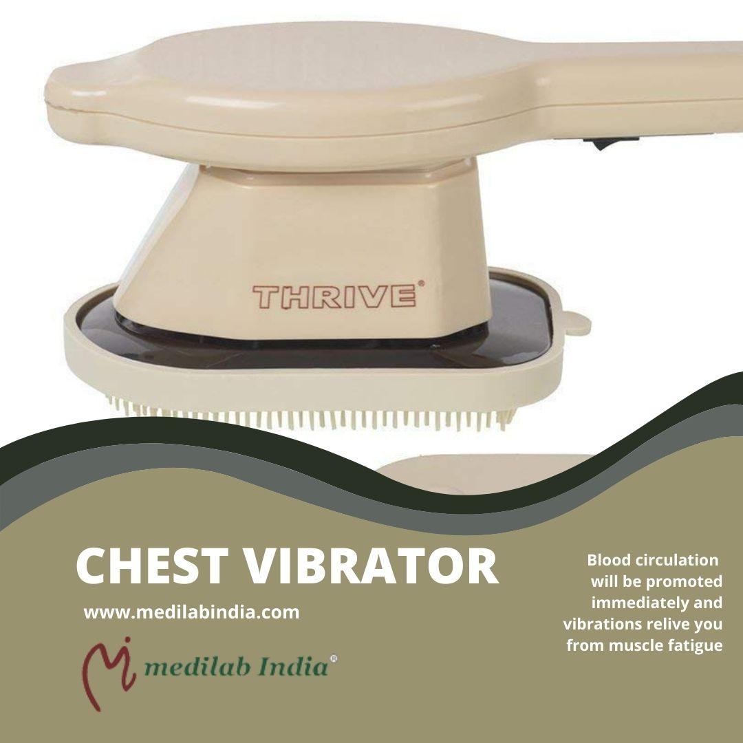 CHEST VIBRATOR (THRIVE 717 MASSAGER) with Bag Medilab India CHEST VIBRATOR (THRIVE 717 MASSAGER) with Bag Medilab India